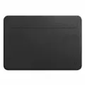 Чехол для ноутбука кожаный WiWU Skin Pro II на MacBook Air 13.3 дюймов M1 (2018-2021) - Черный