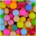Шарики для настольного тенниса CLIFF, 150 шаров, цветные, 40 мм