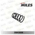 Пружина подвески RENAULT LOGAN 1.6 04- / LARGUS 1.6 12- передняя DB43008, MILES DB43008