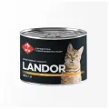 Landor влажный корм для стерилизованных кошек, ягненок с облепихой (6шт в уп) 200 гр
