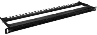 Патч-панель высокой плотности 19', 24хRJ-45, UTP, Cat.5e, 0,5U , SUPRLAN 10-0404 (1 шт.)