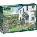 Пазл Falcon 1000 деталей: Загородный коттедж