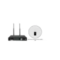 T-530C Одноканальная радиомикрофонная система, приёмник + головной микрофон