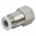 Штуцер цанговый прямой Airtac PCF601, фитинг пневматический с внутренней резьбой PT1/8 под трубку с наружным диаметром 6 мм (уп.10шт)