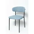 Стул для кухни La Room DC-5030, обивка букле, антивандальный, цвет синий
