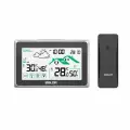 Беспроводная метеостанция Baldr B0340ST2H2R-V8 черный, с индикатором открытия/закрытия окна