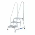 Монтажная подставка MEGAL (тип 1) 3 ступени с двумя поручнями