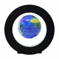 Левитирующий глобус, светильник-ночник с LED подсветкой круглый, синий ZZQ