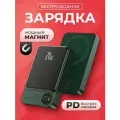 Повербанк для Айфона, MagSafe PowerBank, внешний аккумулятор 10000mAh, 20W, беспроводная зарядка для iPhone