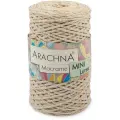 Пряжа ARACHNA Macrame Mini Lurex, хлопок, полиэстер, люрекс, 4х250 г, 200 м, 24 натуральный-серебро