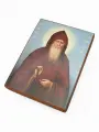 Икона Амвросий Оптинский, Преподобный, под старину, 15х19 см