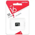 16GB MicroSD SmartBuy Class 10 без адаптера (SB16GBSDCL10-00LE)
