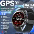 HUAWEI GPS умные часы для мужчин, Black Mesh Belt, GPS SmartWatch