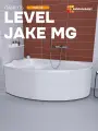Панель фронтальная LEVEL для асимметричной ванны JAKE 150х90 см, Правая/Левая, MODULEASY 02джелев1590