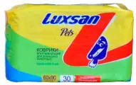 Пеленки для собак и кошек LUXSAN NORMAL Коврики впитывающие (30 шт), 60*90см
