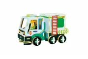 Деревянный конструктор Robotime Строительная техника - Мусоровоз VC404