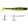 Виброхвосты Lucky John 3D BBS Series Giant Kubira Swim Shad, 10,3in (26,00)/PG21 + Stinger XL (1 штука)