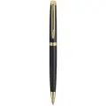 Ручка шариковая Waterman Hemisphere Matte Black GT, цвет чернил синий (cws0920770)