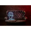 Светодиодный неоновый светильник PJ Neon Стакан Кофе, 52х46 см, белый