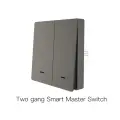 Умный выключатель MoesHouse RF433, 2 Gang Master Switch