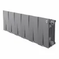 Радиатор отопления биметаллический Royal Thermo PianoForte 200 Серебристый - 12 секц, боковое подключение