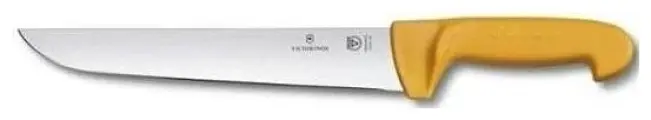 Victorinox Kitchen 5.8431.29 Нож кухонный victorinox swibo, стальной, разделочный, для мяса, лезвие 290мм, прямая заточка, желтый