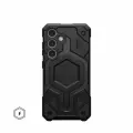 Чехол Uag Monarch PRO для Samsung Galaxy S24 совместим с MagSafe, карбон (Carbon Fiber)