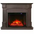 Камин электрический RealFlame Carolina DN с очагом Sparta 25.5 LED (электрокамин)