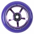 Колесо для трюкового самоката Tech Team TT 100 мм. 5 Star Purple