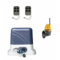 Автоматика для откатных ворот KSL-1300 KIT-LK, комплект: привод, 2 пульта, лампа