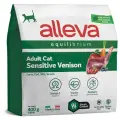 Корм для кошек Alleva Equilibrium, при чувствительном пищеварении, с олениной 400 г