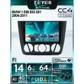 Магнитола BMW 1 E88 E82 E81 E87 2004-2011 (Компл F1) Teyes CC4 6/64GB, штатная магнитола, QLED, DSP,4G, Wi-Fi, CarPlay, 2DIN