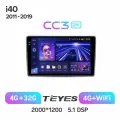 Магнитола Hyundai i40 2011 - 2019 Teyes CC3 2k 4/32 ANDROID 8-ми ядерный процессор, QLED экран, 4G модем