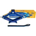 Домкрат ромбический механический KRAFT KT 800072 синий 2 т