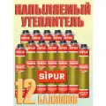 №3 Комплект напыляемой теплоизоляции SIPUR (СИПУР), 12 баллонов + 12 стандартных насадок