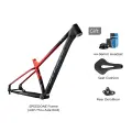 SPEEDONE Мtb 29 рама горный велосипед черный Красный, 29-S, Black Red