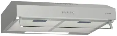 Вытяжка Gorenje WHU529EX/M, нержавеющая сталь, плоская, до 18 кв. м
