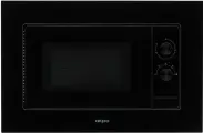 Встраиваемая микроволновая печь AKPO MEA 2002 Flat BL, 20 л, высота 38 см, черный,