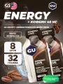 GU Energy Labs GU Original Energy Gel 40mg caffeine 8 x 32 г, Эспрессо Лав