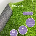 Искусственный газон Deco 35мм. ворс 1.5x1м (1.5кв. м), цвет зелёный