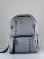 Рюкзак ученический T 2090.7 св. серый унисекс нейлон на молнии