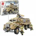 Конструктор Qman Миссия Гром: Бронетранспортёр, 603 деталей