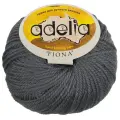 Пряжа Adelia FIONA, 10 шт. по 50 г. набор 50% шерсть, 50% акрил 90 м №510 серый