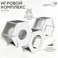 Полка для кошек настенная на стену Котомото / настенный игровой комплекс для кошек