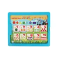Планшет с карточками синий трактор 350 песен, стихов, звуков умка HT472-R