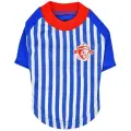 Футболка для собак PUPPIA Striker, голубая, L (Южная Корея)