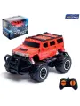 Джип радиоуправляемый «Хамер», работает от батареек, цвет кр