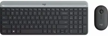Комплект: клавиатура+мышь Logitech MK470 Graphite (920-009180)