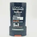 Гель для душа мужской Men Expert Pure Carbon 5 в 1, 250 мл (Франция)
