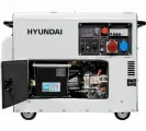Дизельный генератор Hyundai DHY 8000 SE-3 6,5 кВт, электрогенератор с электро запуском двигателя